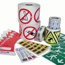 etiquettes adhésives et stickers